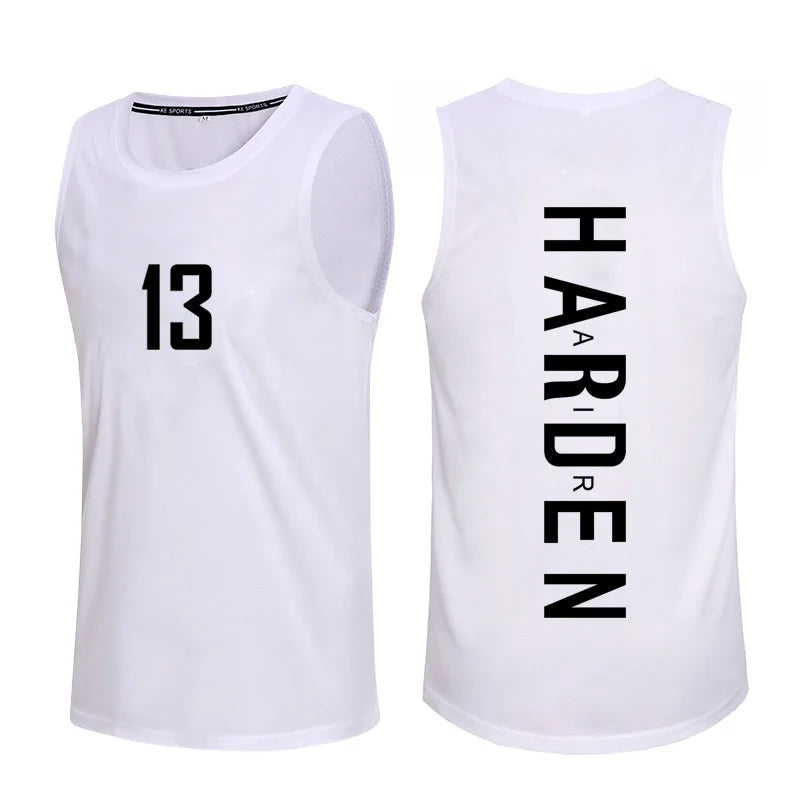 Wholesale Customized Basketball Shirt Vest Men's Loose Increase Summer Thin Quick Dry Sports Casual Jersey