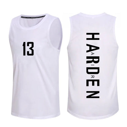 Wholesale Customized Basketball Shirt Vest Men's Loose Increase Summer Thin Quick Dry Sports Casual Jersey