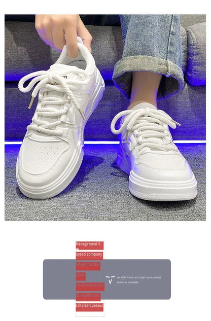 Low Top Men's Skate Shoes Anti-Slip Men's Skateboard Shoes Durable Athletic Casual Walking Shoes