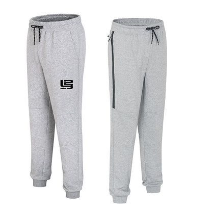 Wholesale Customized Basketball Training Pants Men'S Spring and Autumn Thin Zipper Cotton Casual Pants