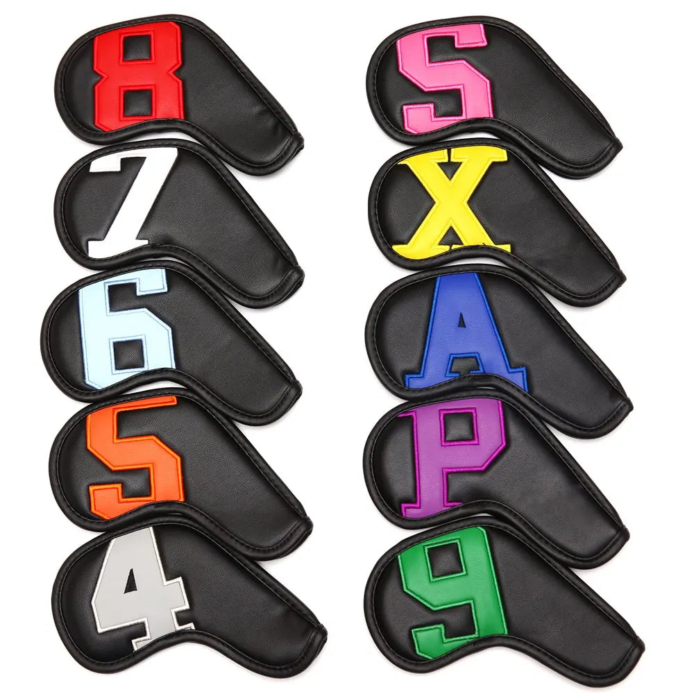 Siranlive Golf Iron Head Covers 9pcs/10pcso