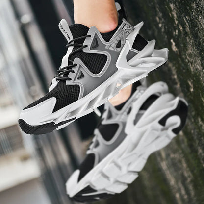Fashion Shoes Mens Blade Running Shoes for Men Cushion Sneakers Mesh Athletic Sports Jogging Gym Walking Shoes