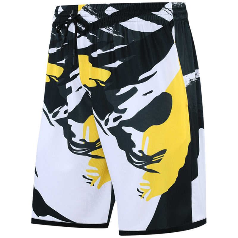 Factory Wholesale Men Loose Fit Sport Shorts OEM Camouflage Basketball Shorts
