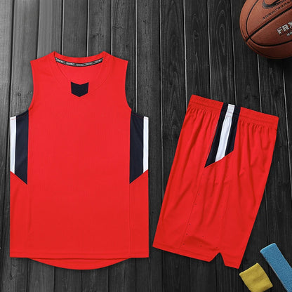 China Factory Basketball Sportswear Breathable Men Basketball Uniform Custom
