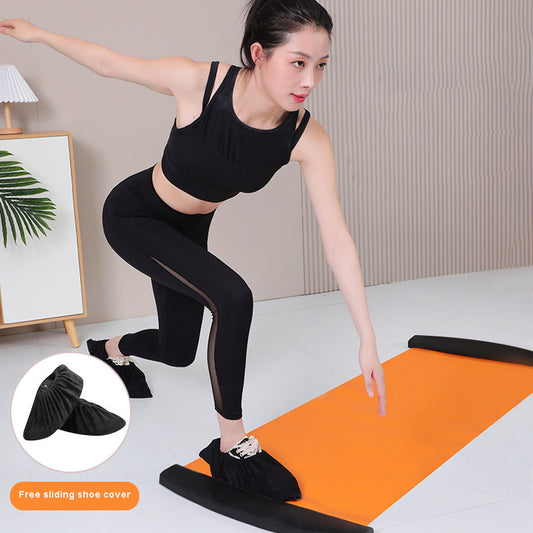 Popular Home Fitness Glide Cushion Exercise Equipment Sliding Mat Indoor Skating Fitness Training Speed Skating Board