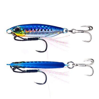 16G 32G Sinking Lead Jigging Fishing Lure Deep Sea Trolling Boat Fishing Saltwater Metal Jig Lure