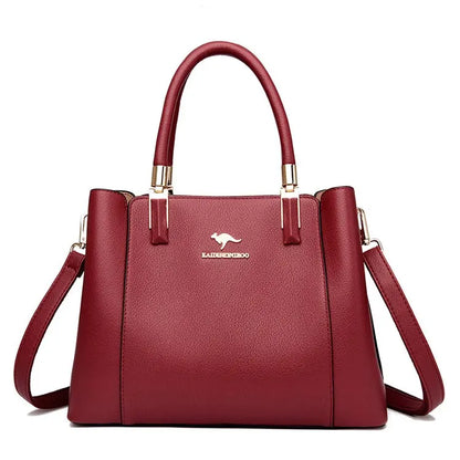 New Fashion Large Capacity Leather Bags Women Handbags Shoulder Bag Leather Handbag for Women