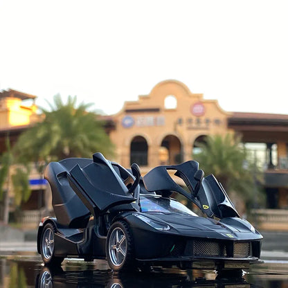 1:32 Laferrari FXXK Toy Alloy Car Diecasts & Toy Vehicles Sound and Light Car Model Collection Car Toys for Children