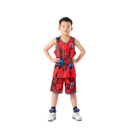 Boys Girls Basketball Jersey Uniform Breathable Child Wholesale Blank Basketball Jerseys