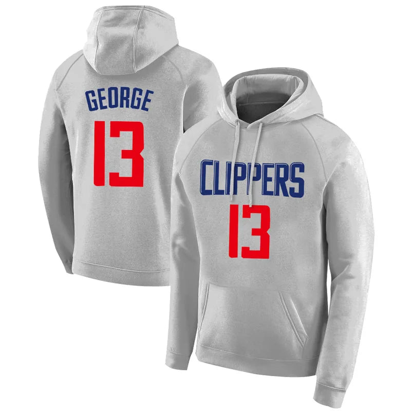 Wholesale Customized Basketball Net Durant Sportswear Sweatshirt Hoodie Men's James Scobie Curry George Thin Basketball Hoodie