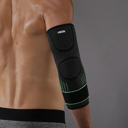 VBOSI Customization Nylon Compression Elastic Arm-Sleeve Elbow Pads Basketball Protection Tennis Motorcycle Elbow Brace