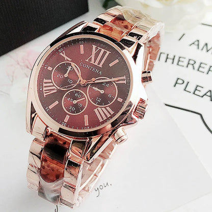 Ladies Fashion Pink Wrist Watch Women Watches Luxury Top Brand