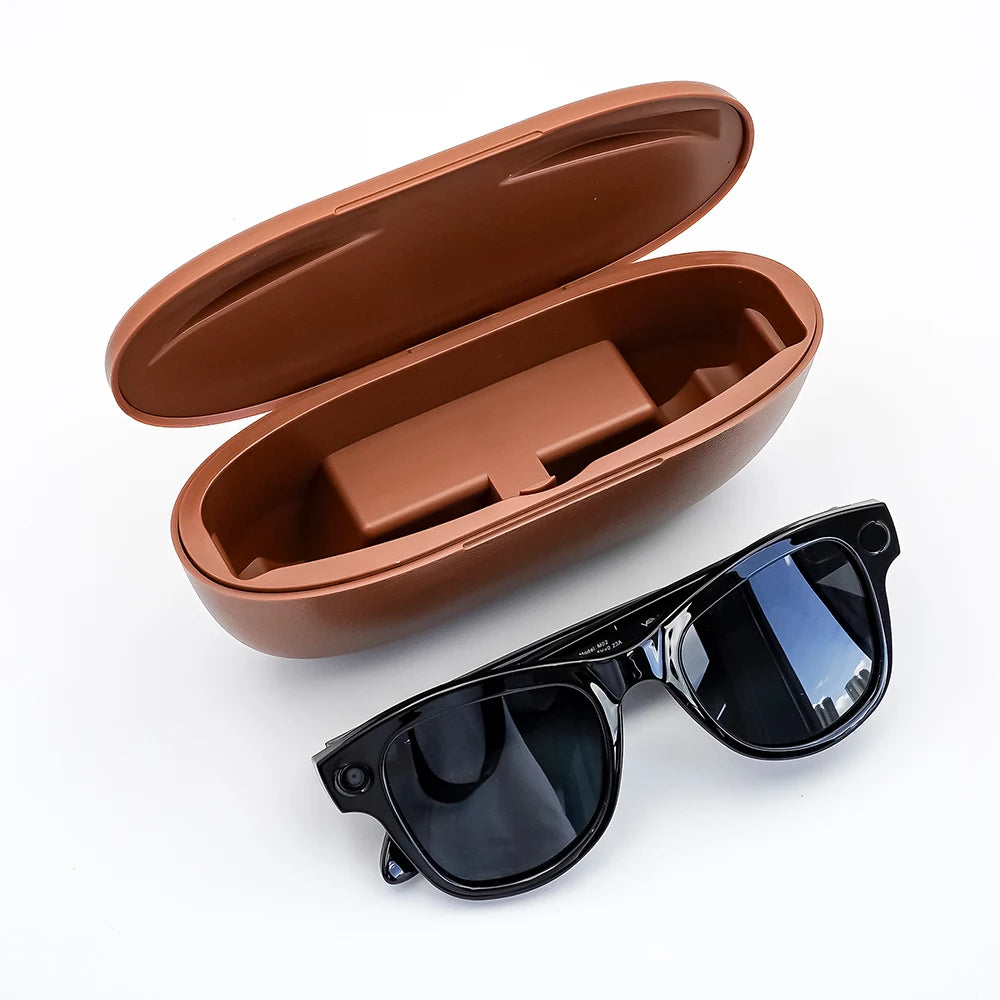 US Stock GS5 MAX AI Smart Glasses 8MP Camera GPT Translation Charging Case Wifi Transfer Music Palayer Smart Sunglasses 2026