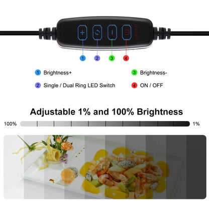 Original PULUZ Photo Studio Light Box 30cm Shooting Light Tent Photo Studio Box With Adjustable Brightness Photo Studio