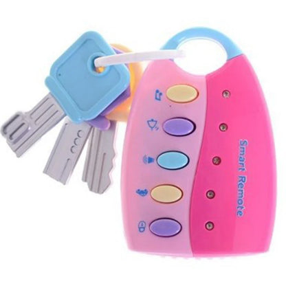 Baby Toy Musical Car Key Vocal Smart Remote Car Voices Pretend Play Educational Toys for Children Baby Music Toys