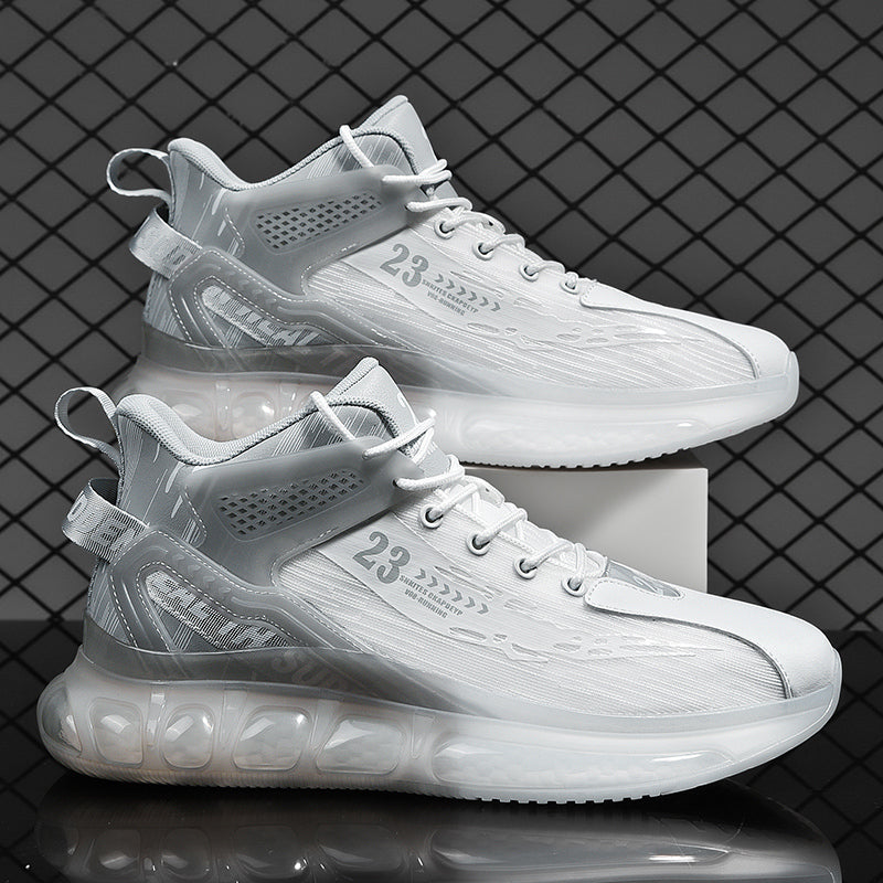 Popular Soft Shoes Unisex Basketball Shoes Oem Service, Newest Style Sneakers and Street Basketball Shoes Men