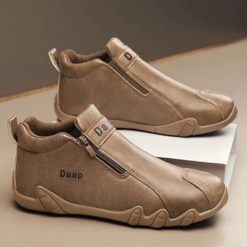 Men's Casual Shoes, Fashionable Flat Bottomed Board Shoes