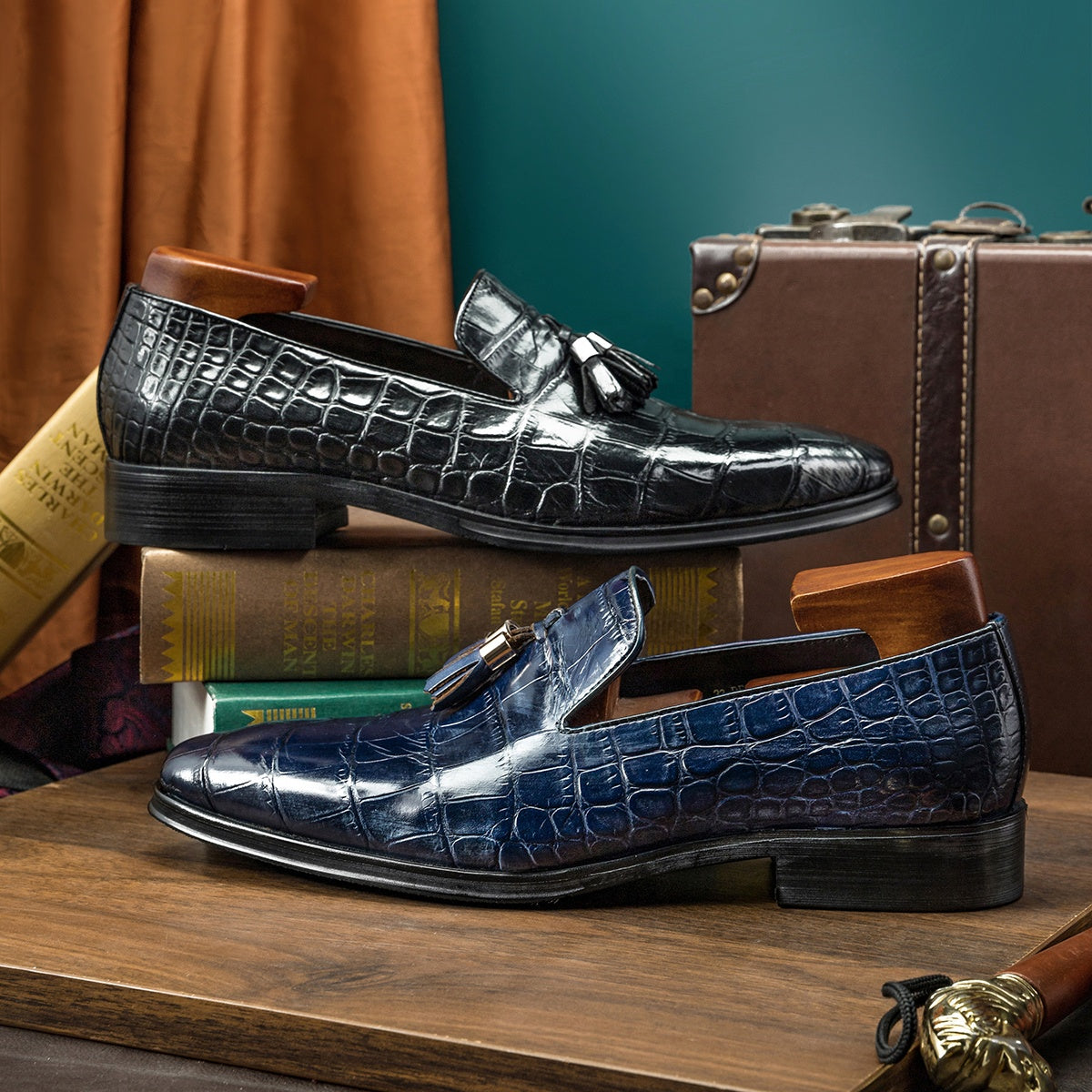 Hot Selling 2024 Fashion Men Shoes Slip on Luxury Men Loafer Shoes