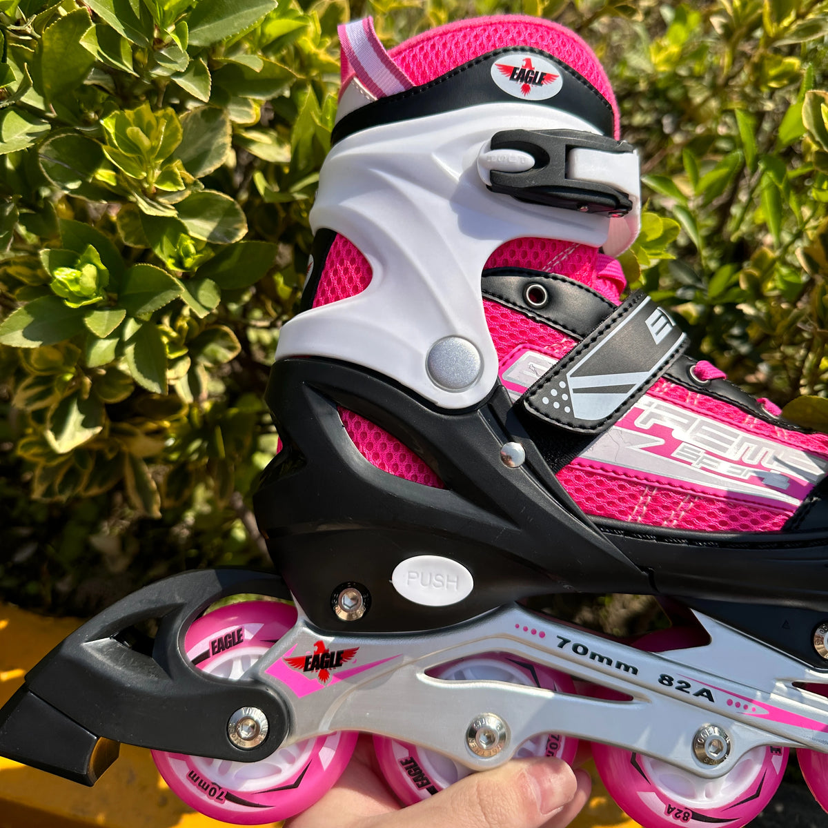 Customizable 4-Wheel Roller Skates for Kids Adjustable Inline Skate Shoes With Aluminum Alloy Frame and Wheels