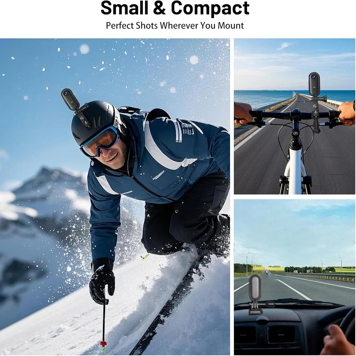 2026 Body Camera 1080P Action Camera With Wifi High Definition 1080p Digital Video Recorder  Support Small Thumb Size
