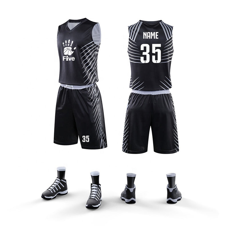 Hot Selling Sublimation Uniform Design Color Red Mens Basketball Jersey Custom