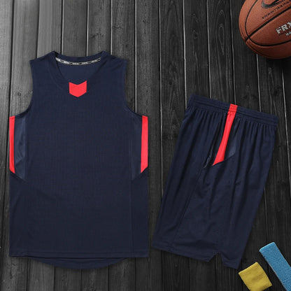China Factory Basketball Sportswear Breathable Men Basketball Uniform Custom