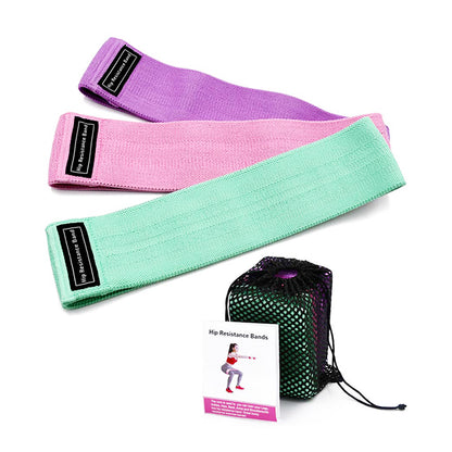 Bodybuilding Gym Equipment Exercise Bands Set Logo Custom Fitness Resistance Bands