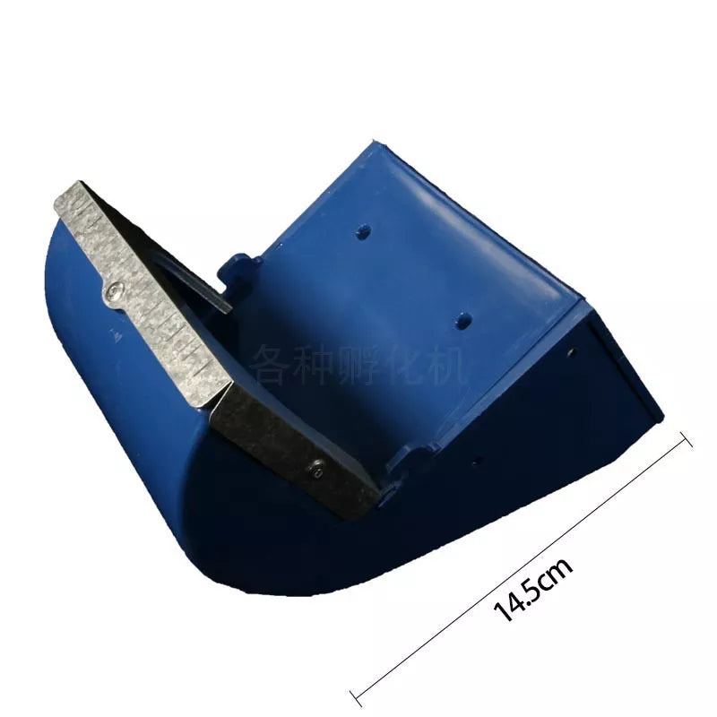 5PCS Rabbit Feeder Box Hopper Rabbit Cage Rex Rabbit Anti Pickling Feed Trough Feeders Automatic Farm
