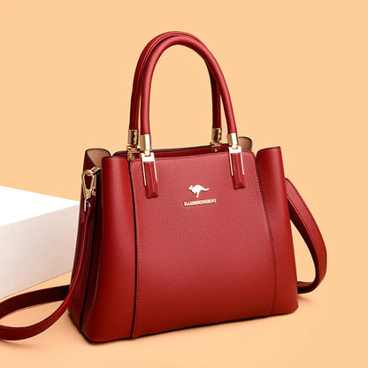 New Fashion Large Capacity Leather Bags Women Handbags Shoulder Bag Leather Handbag for Women