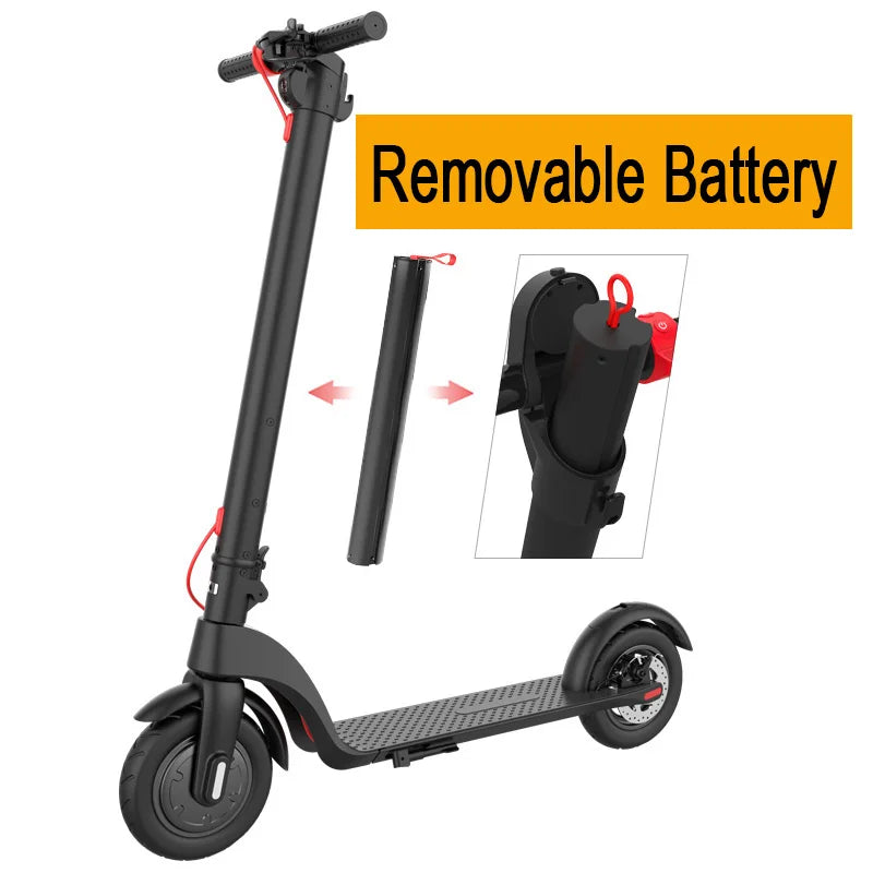 Europe USA Warehouse X7 Foldable Electric Scooter 250W Motor Scooter Electrique Adult Max Range 25KM Standing Scooter Electrico