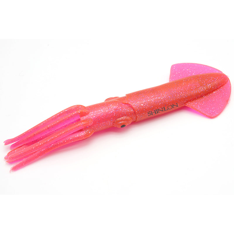 9 Inch Fishing Squid Lure Bait 23 Cm 66g Trolling Rubber Squid Soft Lure  Bait Offshore Big Game Tuna Marlin Fishing Lure Squid