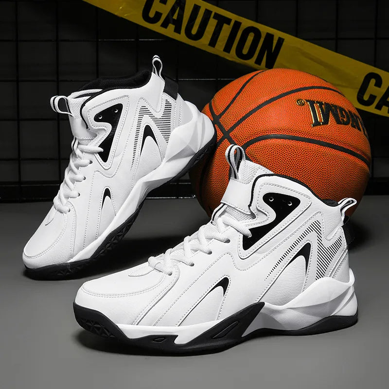 Factory Wholesale High Top Custom Brand Shoes Outdoor Leisure Sports Men's Basketball Shoes