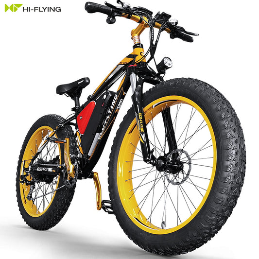 EU Warehouse Powerful 26 Inch Fat Tire Electric Dirt Bike Electric Mountain Bike Fat Tire Electric Bike