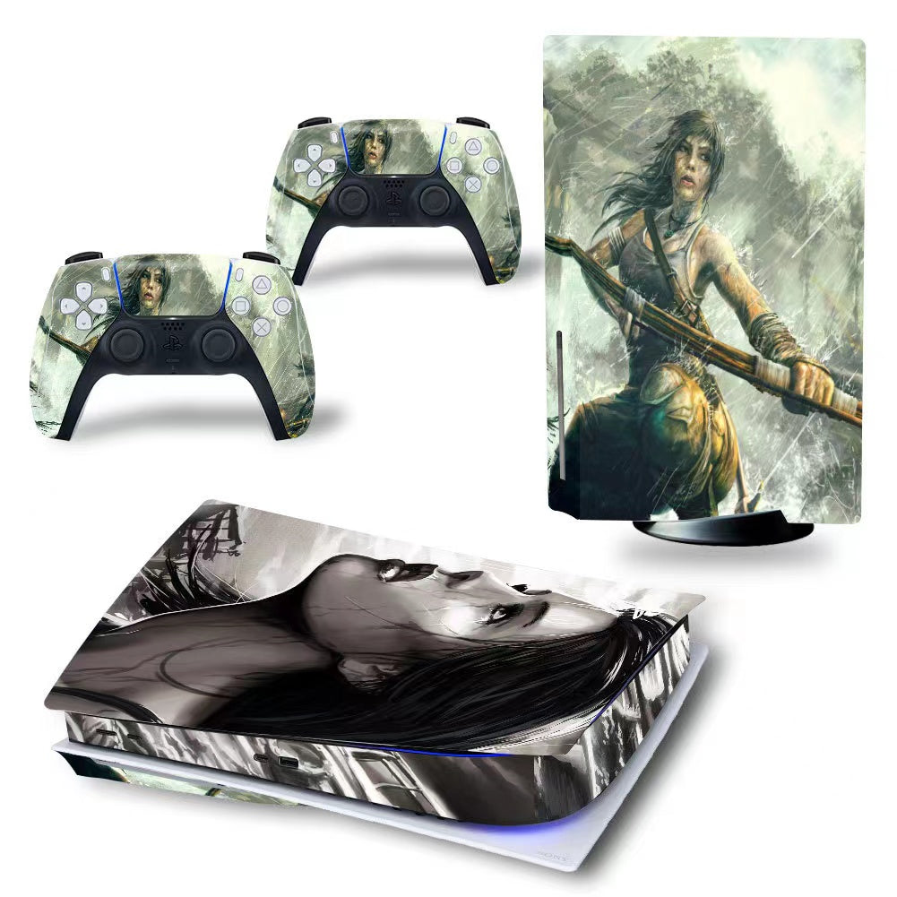 Water Proof Shock Proof OEM Spiderman Game Consoles Dualsense Wireless Controller Sticker for Ps5