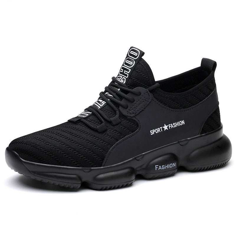 Ceatsafetv Security Puncture-Proof Anti-Slip Fashion Lightweight Work Shoe  Safety Boots Men's Casual Steel Toe Safety Shoes