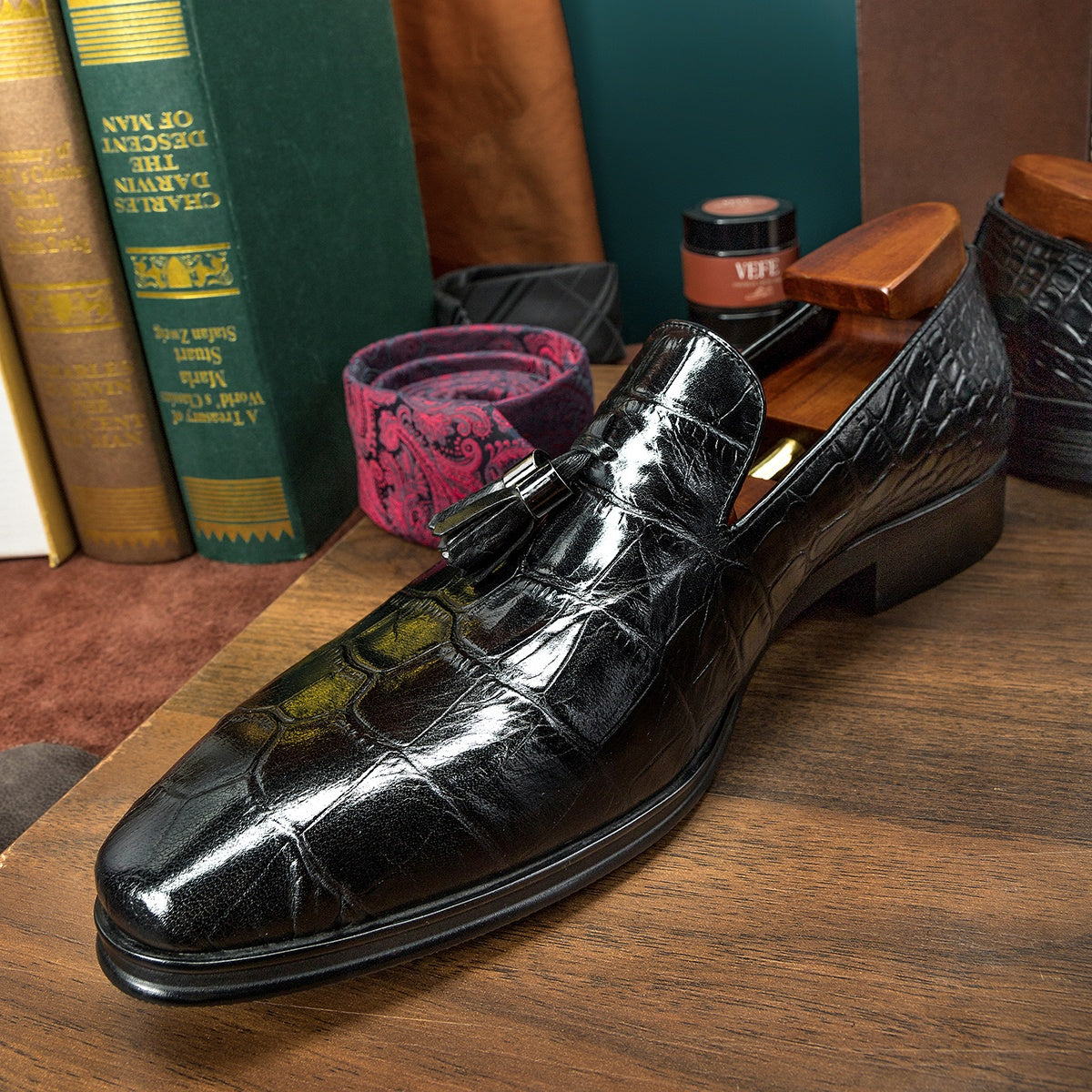 Hot Selling 2024 Fashion Men Shoes Slip on Luxury Men Loafer Shoes