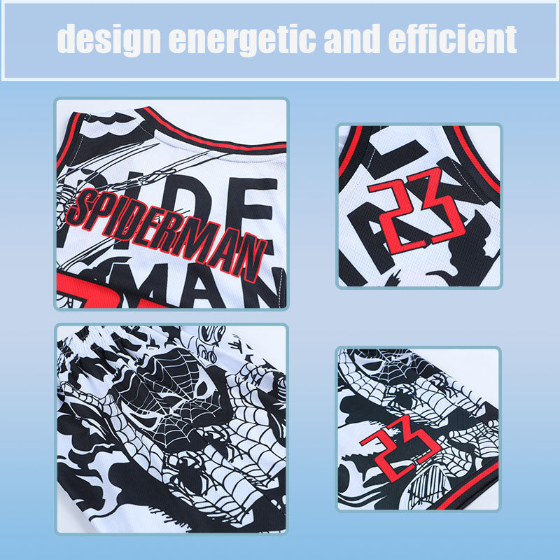 Boys Girls Basketball Jersey Uniform Breathable Child Wholesale Blank Basketball Jerseys