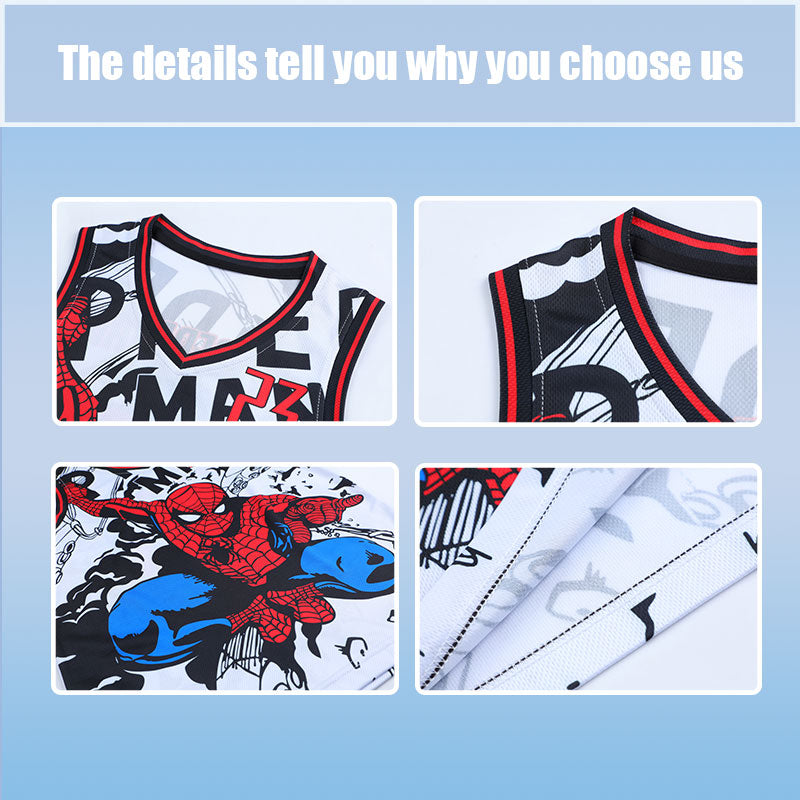 Boys Girls Basketball Jersey Uniform Breathable Child Wholesale Blank Basketball Jerseys