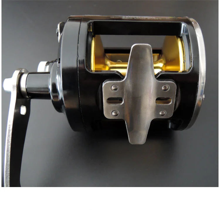 12000 Series High Line Capacity 7+1BB 25kg Drag Drum Fishing Reel Sea Fishing Wheel for Trolling Boat Fishing