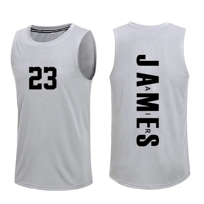 Wholesale Customized Basketball Shirt Vest Men's Loose Increase Summer Thin Quick Dry Sports Casual Jersey