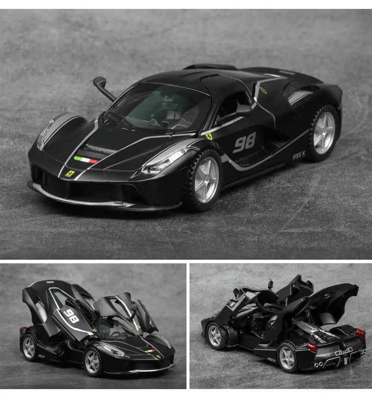1:32 Laferrari FXXK Toy Alloy Car Diecasts & Toy Vehicles Sound and Light Car Model Collection Car Toys for Children