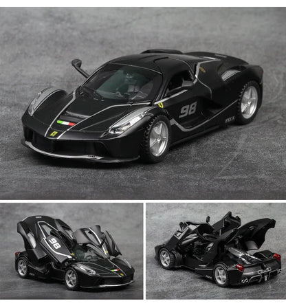 1:32 Laferrari FXXK Toy Alloy Car Diecasts & Toy Vehicles Sound and Light Car Model Collection Car Toys for Children