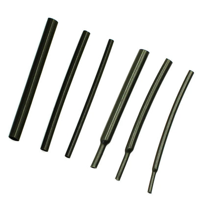 30PCS Carp Fishing Accessories Heat Shrink Tubes Rubber Sleeves Heating Shrink Tubing for Carp Ronnie Rigs Croase Fishing Tackle