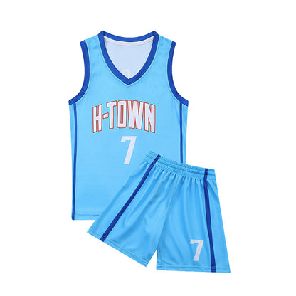 Wholesale Cheap Sport Performance Tank Top Shorts Set Team Basketball Jersey Custom