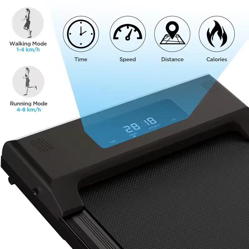 Home Use Under Desk Treadmill Cardio Exercise Fitness Equipment Electric Life Treadmill Portable Running Machine