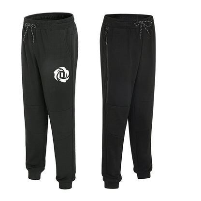 Wholesale Customized Basketball Training Pants Men'S Spring and Autumn Thin Zipper Cotton Casual Pants