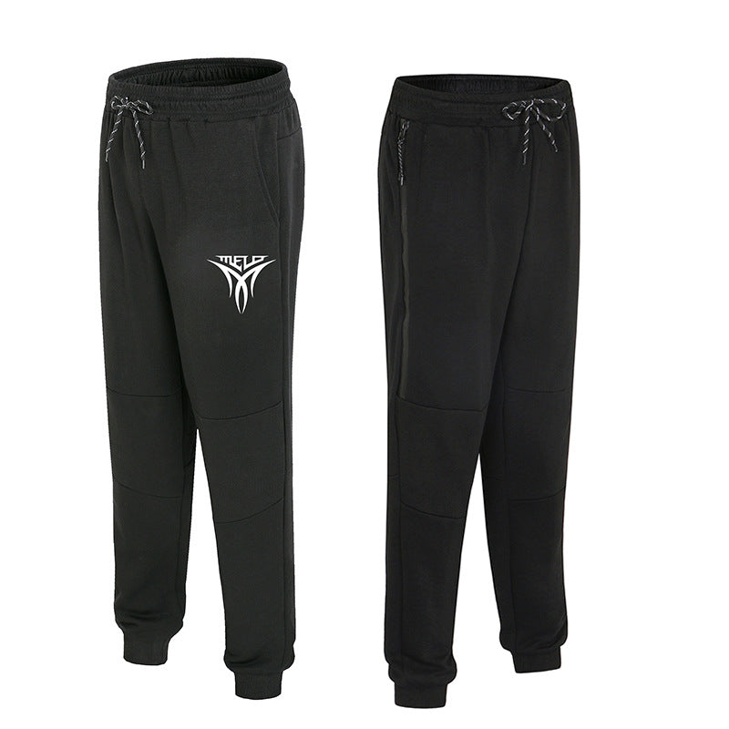 Wholesale Customized Basketball Training Pants Men'S Spring and Autumn Thin Zipper Cotton Casual Pants