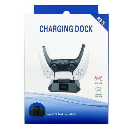 Single USB Fast Charge Expansion Dock for PS5 Controller Plastic Charger With LED Indicators