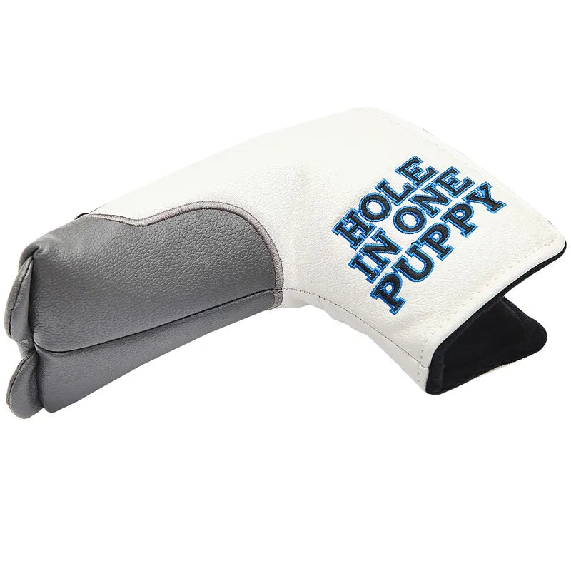 Lovely Husky Animal Golf Putter Headcover PU Leather Dustproof New for Putter