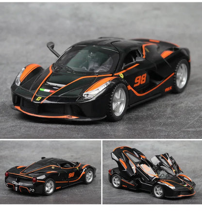 1:32 Laferrari FXXK Toy Alloy Car Diecasts & Toy Vehicles Sound and Light Car Model Collection Car Toys for Children